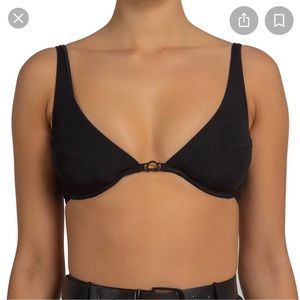 Krahs swim black top